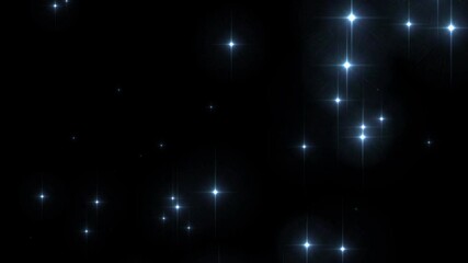 sparkles isolated celebration video effects