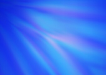 Light BLUE vector blurred shine abstract background.