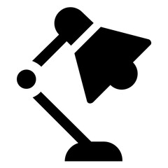 
A lamp in bend shape depicting study lamp 
