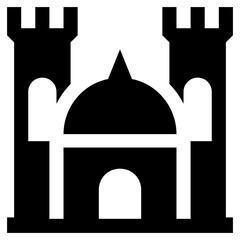 
A castle in london depicting london castle 
