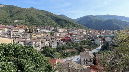 Bagnoli Irpino - Panorama del borgo