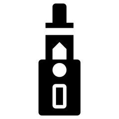 
E cigarette filled with flavour for smoking 
