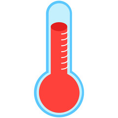 
Medical thermometer isolated icon
