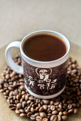  Couple of cups of black coffee