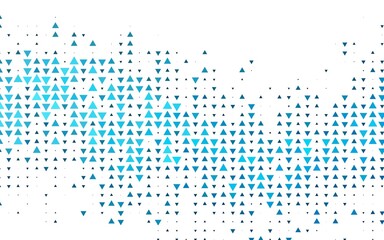 Light BLUE vector pattern in polygonal style.