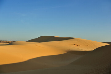 Fototapeta na wymiar Beautiful desert in Mui Ne, Vietnam.