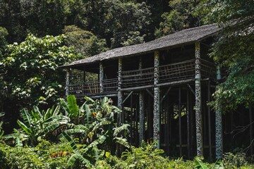 The Traditional House of Ibanese people