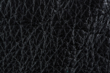 Black leather 