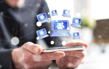 Concept of video conference