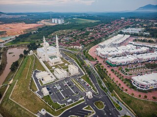 aerial view of Masjid Sri Sendayan