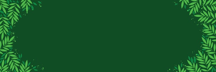 Green leaf background