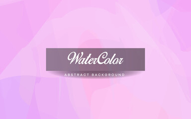 Soft pink color watercolor design background
