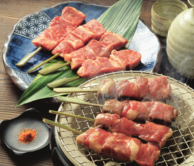 牛肉の串焼き