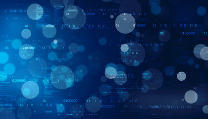 Internet binary data code computing or transmission process,Internet data transmission, Binary Code Background, Digital Abstract technology background
