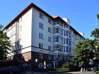 Strasse am Volkspark, Wilmersdorf, Berlin