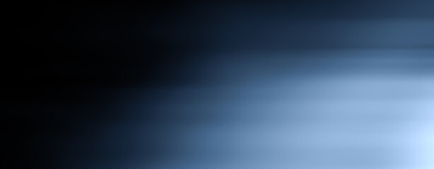 Blurred divine blue sun light shines through space . The rays beam light on the floor. Spotlight on isolated background. Stock illustration.