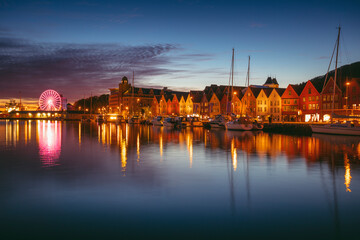 Fototapeta premium Architecture of Bergen