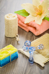 set for taking bath