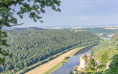 Basteibrücke in der sächsischen Schweiz 2020 