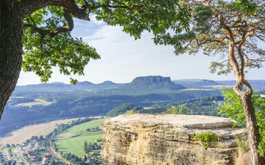 Basteibrücke in der sächsischen Schweiz 2020 