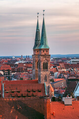 Fototapeta premium St. Sebald Church in Nuremberg