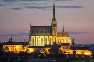 Obraz premium Cathedral of St. Peter and Paul in Brno