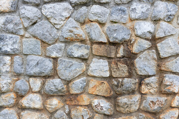 Stone wall Texture. Old castle stone wall texture background. Stone wall as a background or texture for copy space