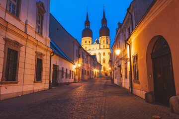 Fototapeta na wymiar Old town of Trnava