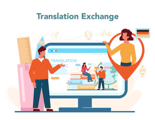 Translator and translation service online service or platform.
