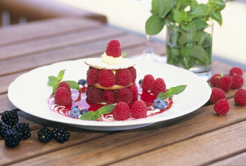 ラズベリーケーキ