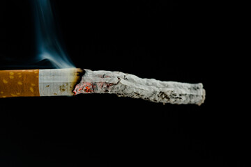 Fully smoked cigarette