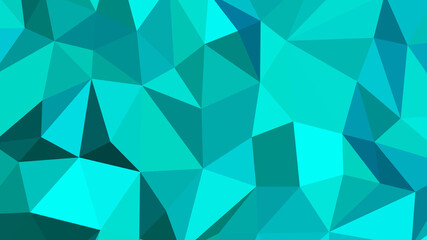 Dark turquoise abstract background. Geometric vector illustration. Colorful 3D wallpaper.