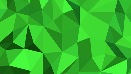 Lime green abstract background. Geometric vector illustration. Colorful 3D wallpaper.