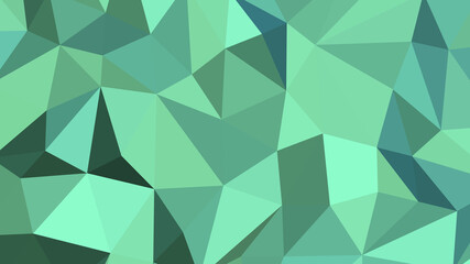 Medium aquamarine abstract background. Geometric vector illustration. Colorful 3D wallpaper.