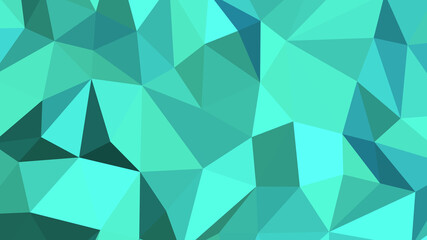 Obraz premium Turquoise abstract background. Geometric vector illustration. Colorful 3D wallpaper.