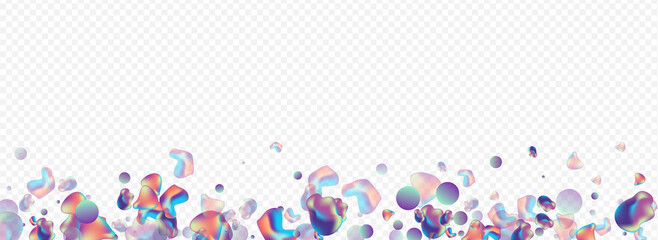 Light Bubble Abstract Vector Panoramic 