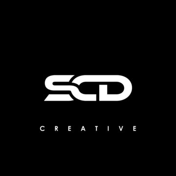 SCD Letter Initial Logo Design Template Vector Illustration