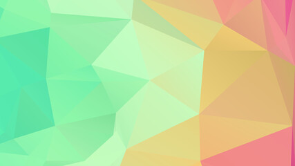 Abstract Color Polygon Background Design, Abstract Geometric Origami Style With Gradient. Presentation,Website, Backdrop, Cover,Banner,Pattern Template