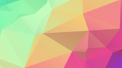 Abstract Color Polygon Background Design, Abstract Geometric Origami Style With Gradient. Presentation,Website, Backdrop, Cover,Banner,Pattern Template