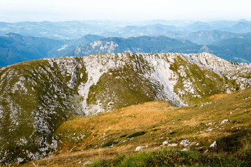 Ötscher peak, mountains in Austria