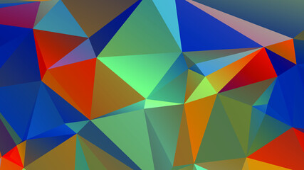 Abstract Color Polygon Background Design, Abstract Geometric Origami Style With Gradient. Presentation,Website, Backdrop, Cover,Banner,Pattern Template