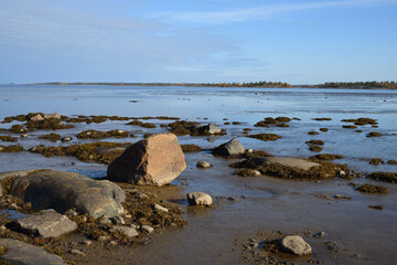 White Sea in Karelia, Russia