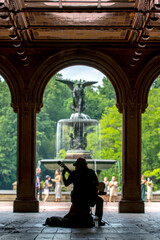 statue of the person