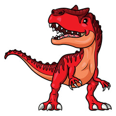 Allosaurus Cartoon © rubynurbaidi