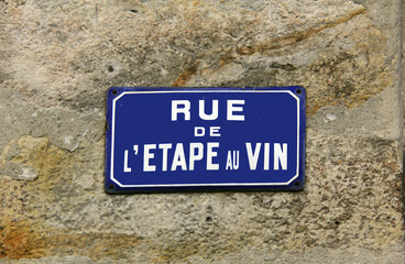 panneau de rue © helenedevun