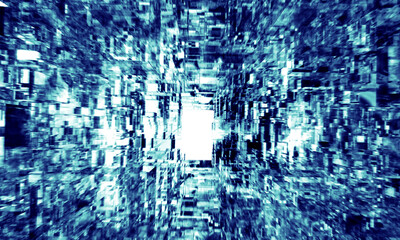 abstract blue background