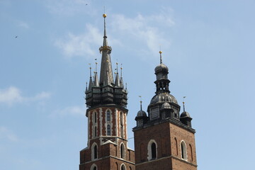 Fototapeta premium the tower of the cathedral