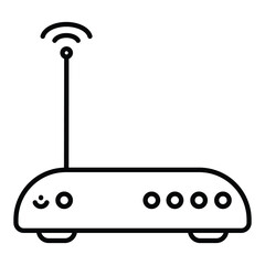 Smart home automation vector icon