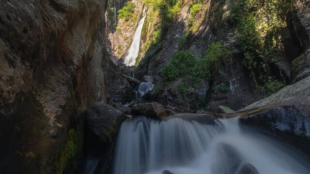 Jogini Falls Bagang India timelapse 4k