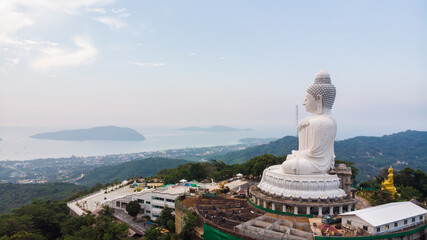 Big buddha one of the Phuket island most important and revered landmarks on Phuket island © themorningglory